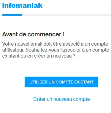 Page de création d’une adresse email GMX